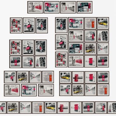 装饰画装饰品组合