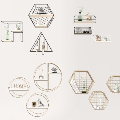 装饰画装饰品组合