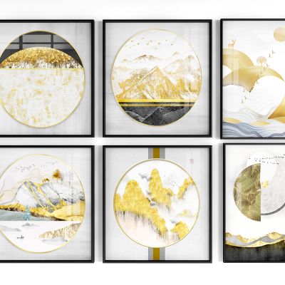 装饰画装饰品组合