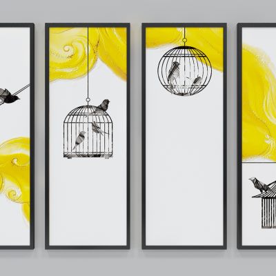 装饰画装饰品组合