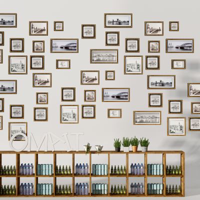 装饰画装饰品组合