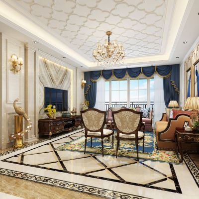 欧式客厅