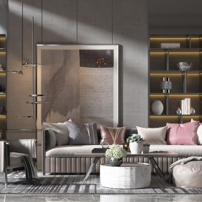 现代风格的组合沙发