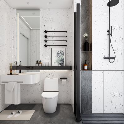 现代简约卫生间