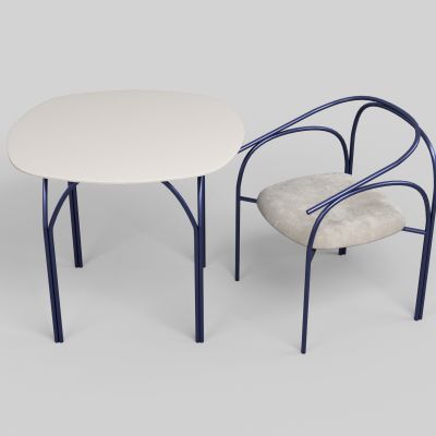 现代单椅休闲椅