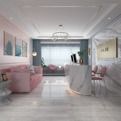 北欧美容院 前台