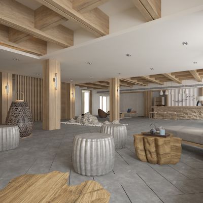 新中式酒店 大堂