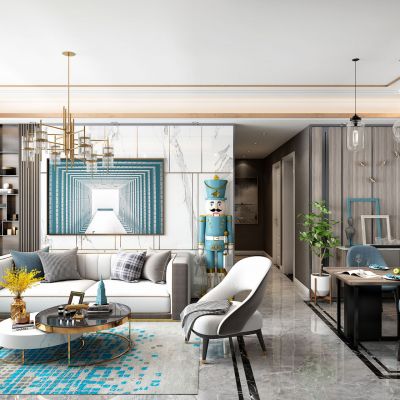 现代简约客厅