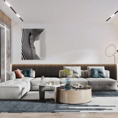 现代简约客厅