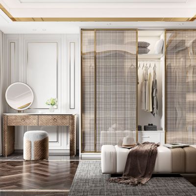 现代轻奢衣帽间