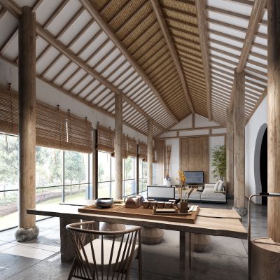 新中式酒店 会客室