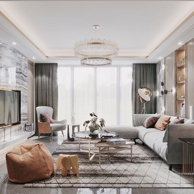 现代简约客厅
