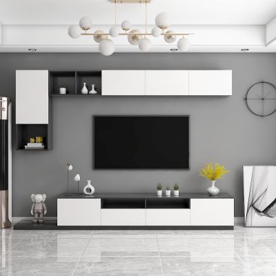 现代简约电视柜组合