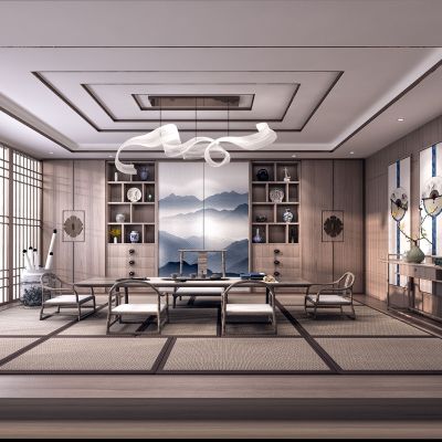 新中式茶室