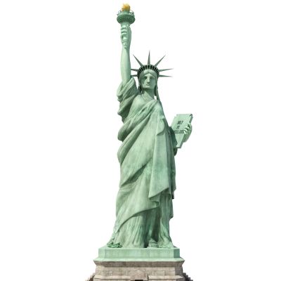 现代雕像，自由女神像，美国地标，纽约地标，自由女神雕塑