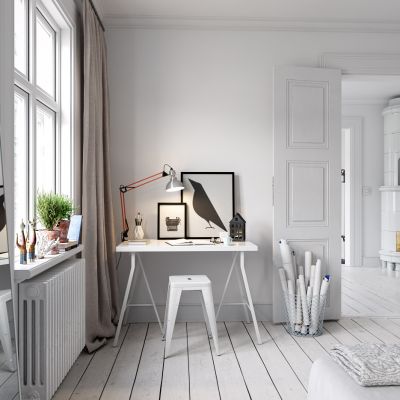 北欧室内写实3D模型