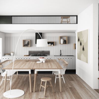 北欧室内写实3D模型