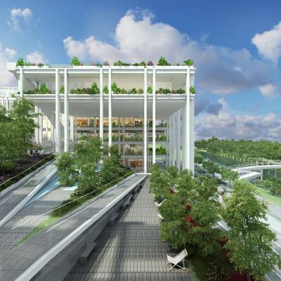 现代现代绿色建筑