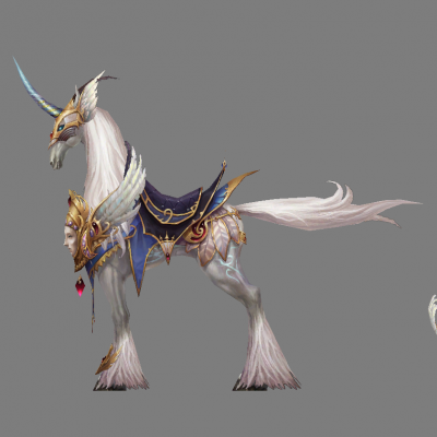 坐骑-陆坐-精灵高级坐骑