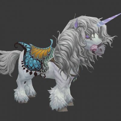 坐骑独角兽3D模型