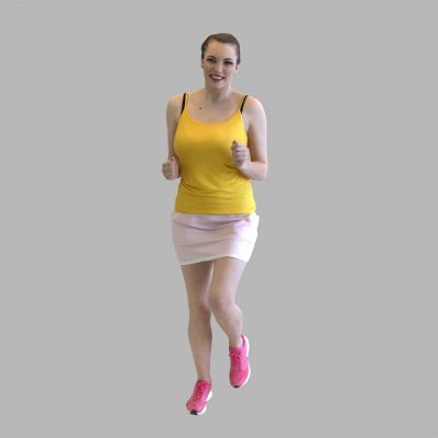 运动跑步的女人