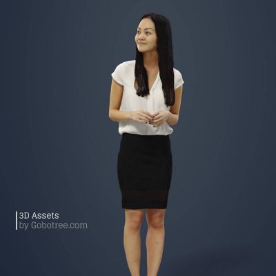 职场女性文员商务人士