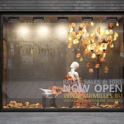 商铺 橱窗 服装店