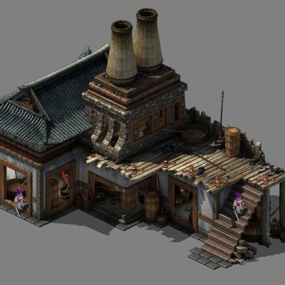 三渲二古代武器店