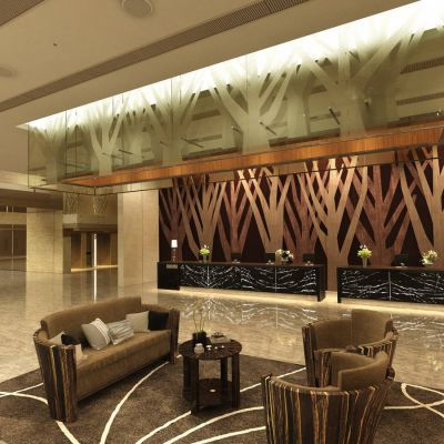 现代酒店大堂大厅