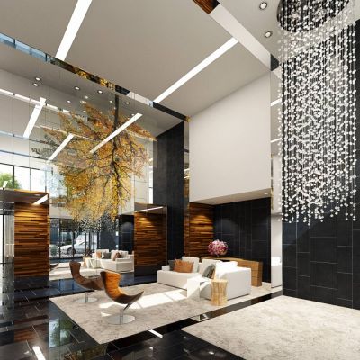 现代酒店大堂大厅