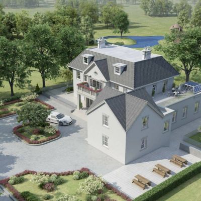 现代超写实国外别墅私人住宅