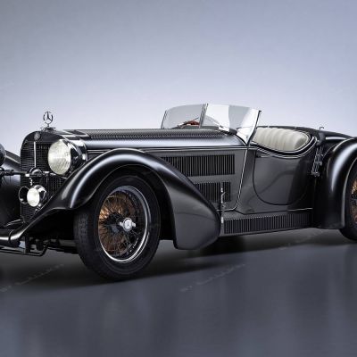 梅赛德斯奔驰复古老爷车