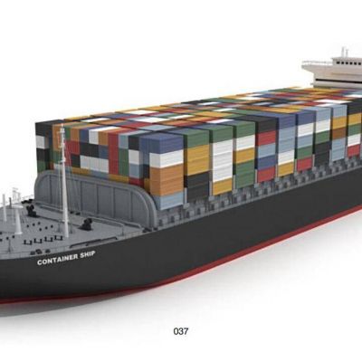 集装箱运货船货船