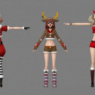 女神异闻录 日系风格人物角色