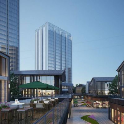 现代太古里商业街中式风格