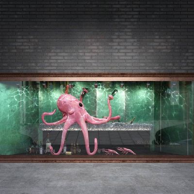 商铺 橱窗 服装店