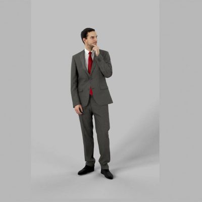 穿西装的国外男人