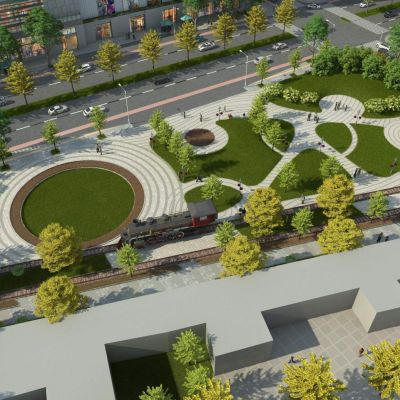 现代城市遗址公园