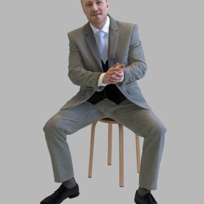 穿西装的国外男人男士