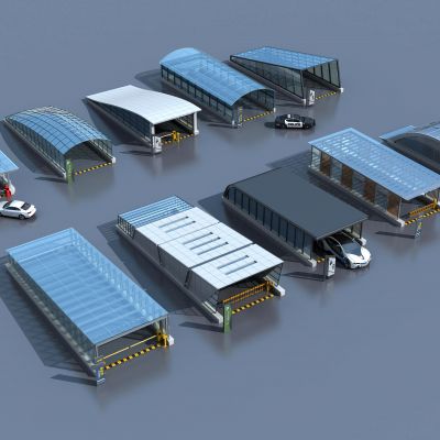 地下车库入口通道