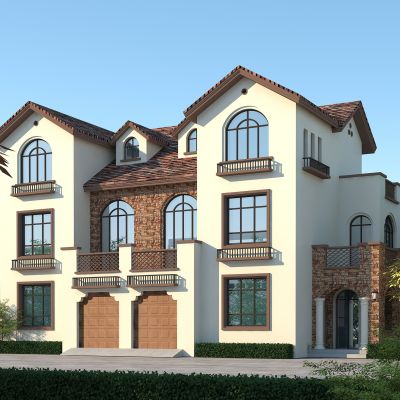 地中海别墅，西班牙别墅