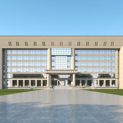 现代行政办公楼