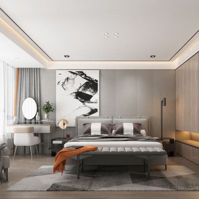 现代卧室
