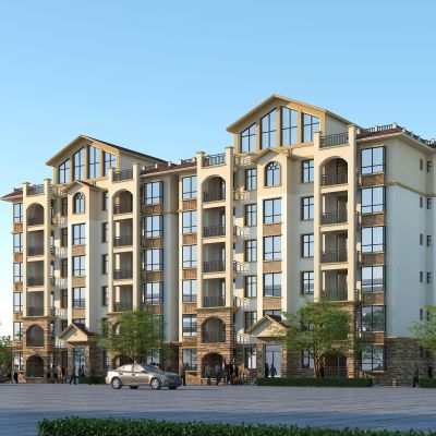 地中海多层商住楼