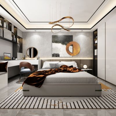 现代卧室