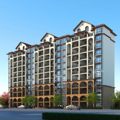 地中海多层商住楼