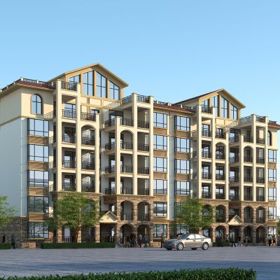 地中海多层商住楼