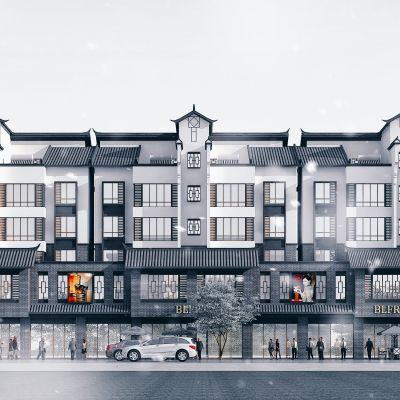 新中式多层商住楼