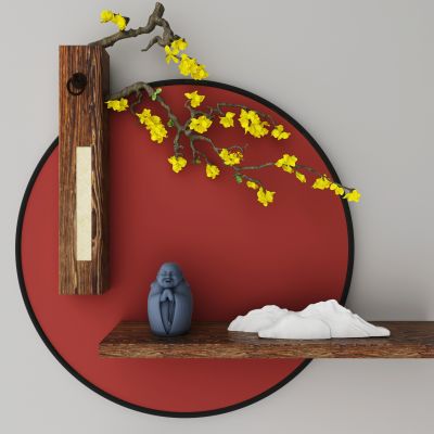 新中式禅意墙饰