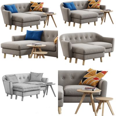 沙发茶几3D模型